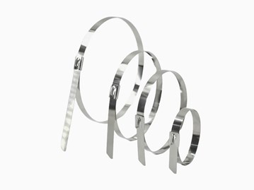 Opaska zaciskowa stalowa 200/7,9mm 100szt