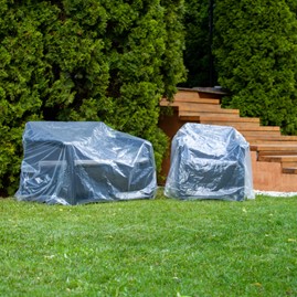 Folia ochronna na kanapę 3-os 304,8x137,2cm / 50um