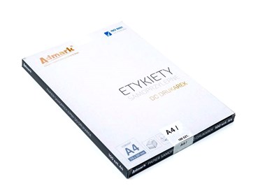 Papier samoprzylepne A4 "12" 100ark. - 105x49,5mm