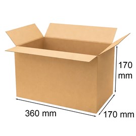 Karton klapowy 360x170x170mm