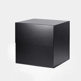 Duże czarne pudełko magnetyczne 305×305×305 mm