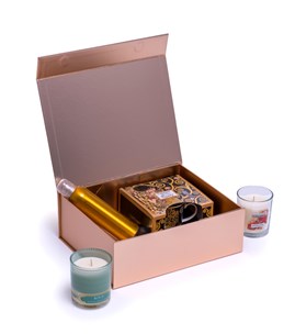 Pudełko Magnetyczne Rose Gold 330x255x115mm(zew)A4 Ekskluzywne Pudełko