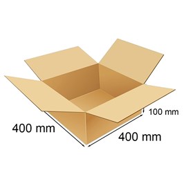 Karton klapowy 400x400x100mm