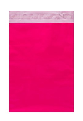 Różowe foliopaki wysyłkowe 500 × 600 mm z paskiem samoprzylepnym