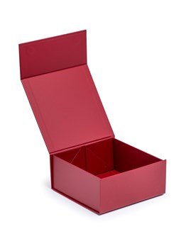 Pudełko Magnetyczne Bordowe 200x200x90mm Pudełko Na Magnes Ozdobne