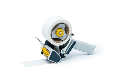 Taśma AKRYL biała cicha 50mm/90m STOKROTKA