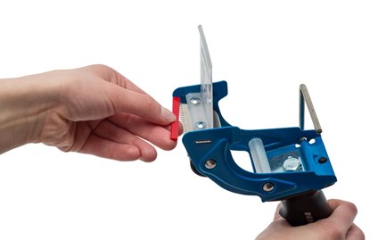 Dyspenser do taśmy Niebieski NeoTaper NEO-222