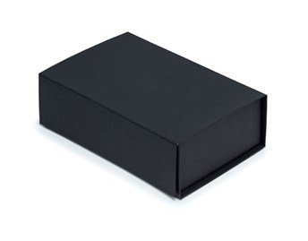 Pudełko Magnetyczne Czarne 350x250x100mm A4 Zamykane Na Magnes Ozdobne