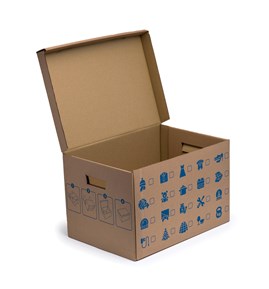 pudełko archiwizacyjne, karton przeprowadzkowy, karton segregatory, karton 460x330x290, pakiet 10 sztuk