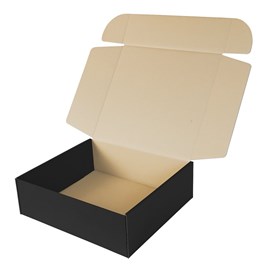 Czarny karton wykrojnikowy 450x370x135 mm – opakowanie e-commerce
