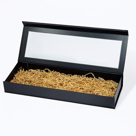 Pudełko Magnetyczne Czarne z oknem 500x180x53mm (zew)