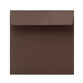 Koperty kwadratowe K4 HK Ciemne Brązowe 120gsm, 50szt
