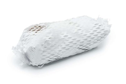 Papier nacinany kraft biały 40cm/25m