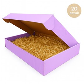 karton prezentowy, pudełko fioletowe, opakowanie e-commerce, karton ozdobny, karton 335x295x58