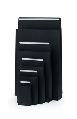 Koperta kartonowa 80x120x30mm Czarna 220g 10szt