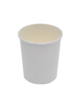 Kubek papier biały 180ml 50 sztuk