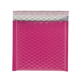 Koperty bąbelkowe metaliczne różowe CD 100 szt