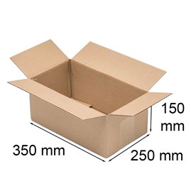 Karton klapowy 350x250x150mm A4