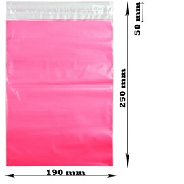 Foliopaki Kurierskie 190x250 50szt regranulat