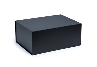 Czarne pudełko magnetyczne 360x260x150 mm – luksusowe opakowanie na prezent