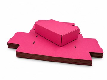 karton wykrojnikowy różowy 240x170x70 mm 100 sztuk