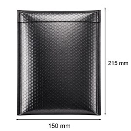 Koperta Metaliczna Grafitowa 150x215mm Elegancka Błyszcząca