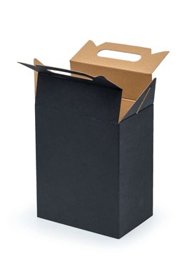 Pudełko z uchwytem F217 190x130x220mm czarne