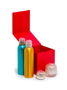 Pudełko magnetyczne 125x125x125mm Czerwone