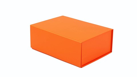 Pudełko magnetyczne 220x160x80mm Pomarańczowe