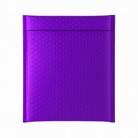 Koperta bąbelkowa Metaliczna 180x250 mm Fioletowa - Estetyczny wygląd