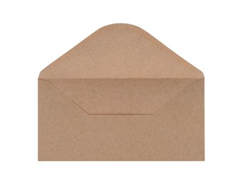 Koperty DL Kolorowe Recycled Brązowe 120g 50szt.