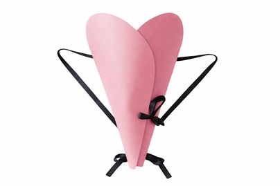 Torba na kwiaty transporter bukietów różowy plecak