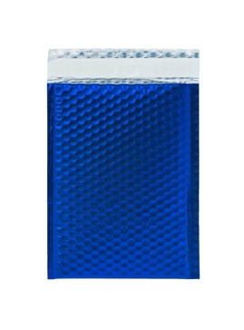 Koperta bąbelkowa metaliczna D14 180x250mm Granatowa Matowa