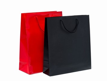 Torebka Papierowa Czerwona