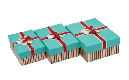 Zestaw Pudełek Zielonych HL-028-GREEN (3 szt)