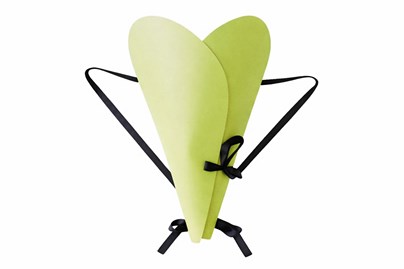 Torba na kwiaty transporter bukietów zielony plecak