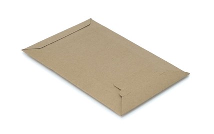 Koperty tekturowe 175x250mm 450g / Brązowa/ B5