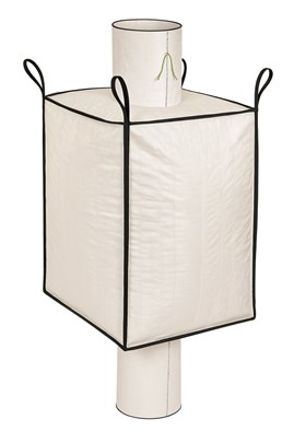 Kontenerowy Big-Bag 90x90x180 cm z lejami do napełniania i opróżniania – Neopak