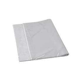 Bibuła Kolorowa 50x70cm Srebrna - 100 arkuszy