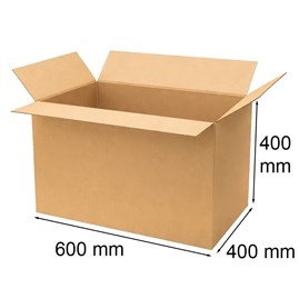 Karton klapowy 600x400x400mm BC580