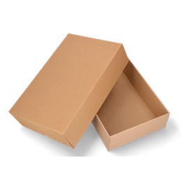 Pudełko karbowane wieczkowe 355x225x90mm