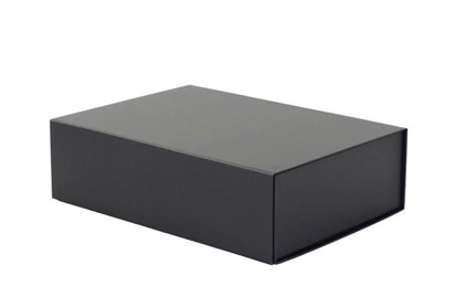 Pudełko Magnetyczne Grafitowe 350x250x100mm Karton Ozdobny Prezentowy