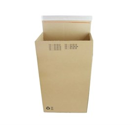 Pudełko wysyłkowe SendBox 250x150x360 mm z automatycznym dnem w kolorze brązowym