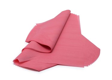 Arkusze bibuły gładkiej różowa ciemna 38x50 cm 50 sztuk