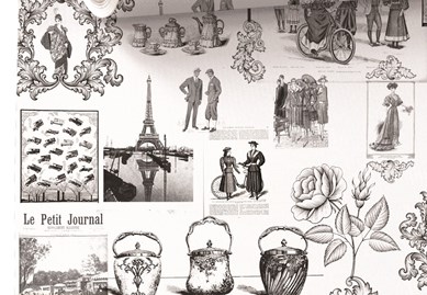 Papier ozdobny MÉTROPOLITAIN 0,69x50m