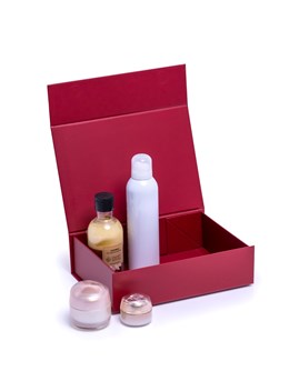 Pudełko Magnetyczne Bordowe  250x180x70mm Pudełko Ozdobne Prezentowe