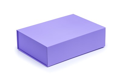 Pudełko Magnetyczne Fioletowe 350x250x100 Pudełko Na Magnes Prezentowe