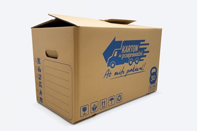 pudełko przeprowadzkowe, karton EB580, pudełko 5-warstwowe, karton transportowy, pakiet 10 sztuk