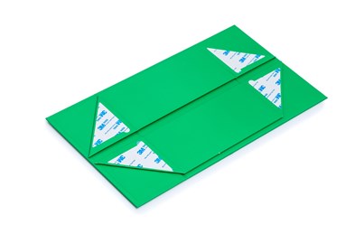 Pudełko Magnetyczne Ciemno Zielone 200x200x90mm Pudełko Ozdobne