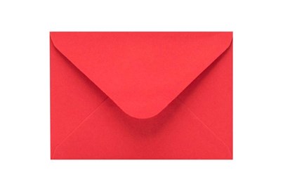 Koperty Ozdobne C5 HK Jasne Czerwone 120g 50szt.